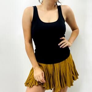 Escada Sport black basic tank top